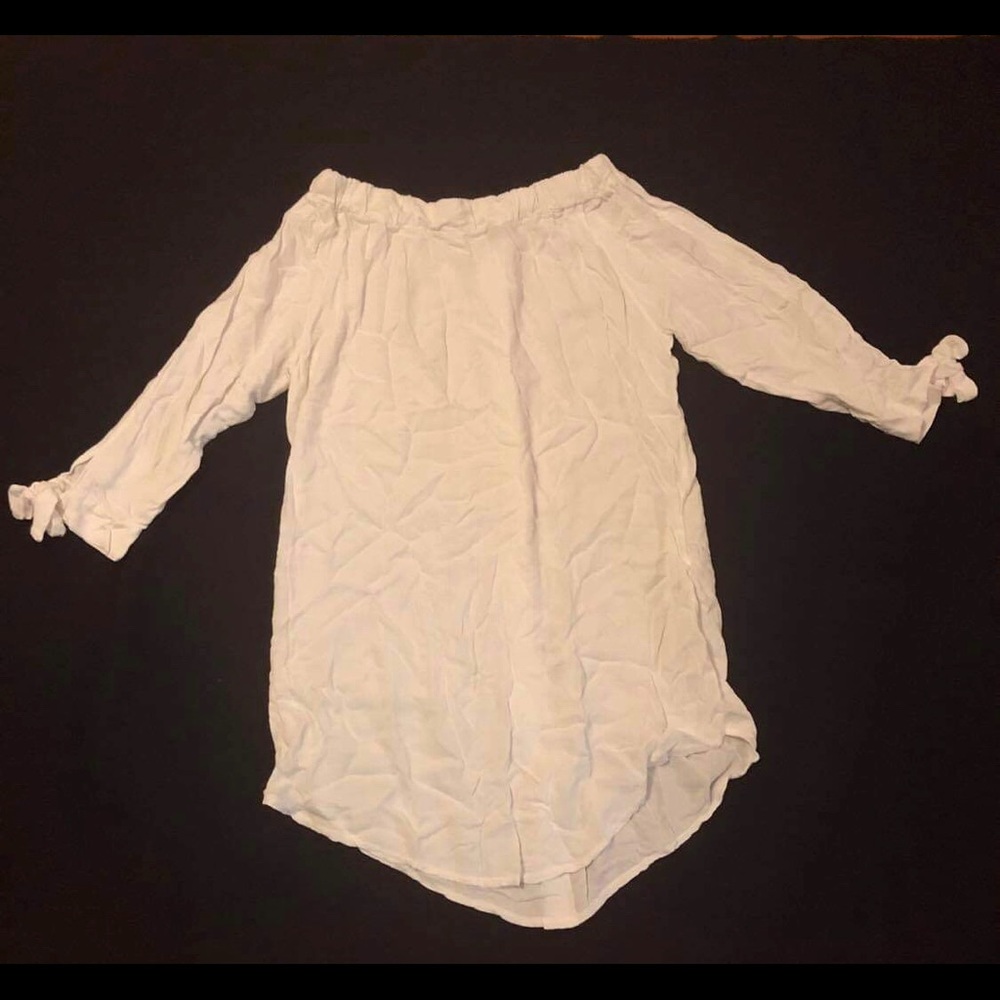 Off the shoulder Cotten dress